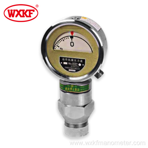 big head shockproof pressure meter gauge